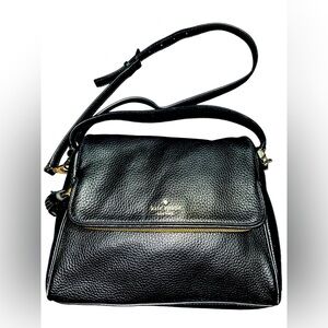 Kate Spade Black Leather Shoulder Bag